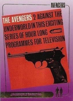 2003 Strictly Ink The Avengers Definitive Trading Card Collection Series 1 - Bonus Gold Foil #F2 Underworld Marketing Front