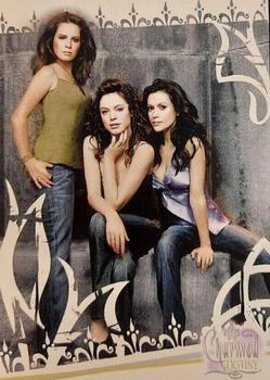 2006 Inkworks Charmed Destiny - Promos #P-2 Piper, Phoebe, Paige Front