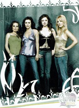 2006 Inkworks Charmed Destiny - Promos #P-i Piper, Paige, Phoebe, Billie Front