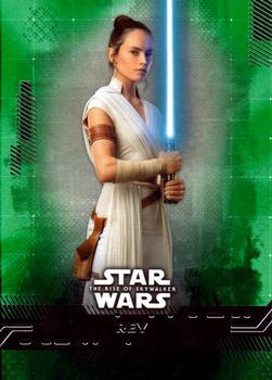 2019 Topps Star Wars: The Rise of Skywalker - Green #1 Rey Front