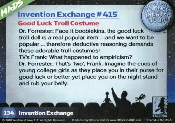 2018 RRParks Mystery Science Theater 3000 Series Two #134 Good Luck Troll Costume Back