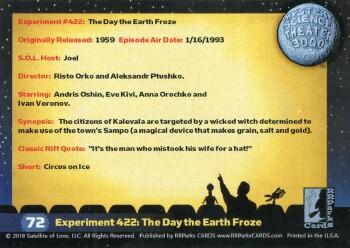 2018 RRParks Mystery Science Theater 3000 Series Two - Experiments #72 Experiment 422: The Day the Earth Froze Back