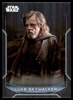 2020 Topps Chrome Star Wars Perspectives Resistance vs. the First Order #6-R Luke Skywalker Front