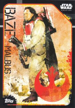 2016 Topps Star Wars Rogue One (German Edition) #56 Baze Malbus Front