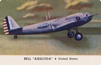1940 Card-O Aeroplanes Series B (R112-3) #NNO Bell 