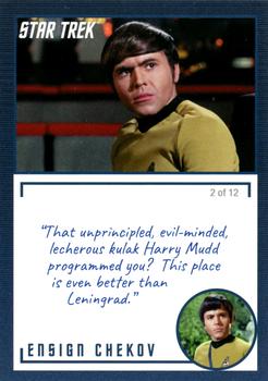 2020 Rittenhouse Star Trek The Original Series Archives & Inscriptions #7 Ensign Chekov Front