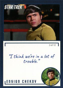 2020 Rittenhouse Star Trek The Original Series Archives & Inscriptions #7 Ensign Chekov Front