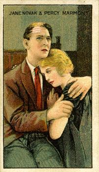 1929 Wills's Cinema Stars (Flag Back) #NNO Jane Novak / Percy Marmont Front