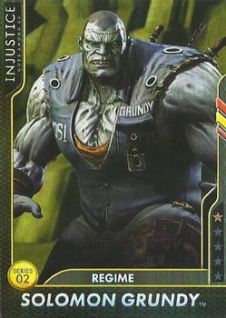 2019 Raw Thrills Injustice Arcade: Gods Among Us Series 2 - Foil #11 Solomon Grundy Front