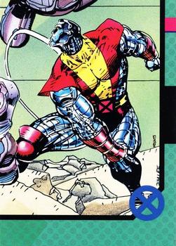 1992 Impel The Uncanny X-Men - Toy Biz #99 Colossus Front