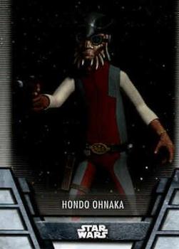 2020 Topps Star Wars Holocron Series #N-20 Hondo Ohnaka Front
