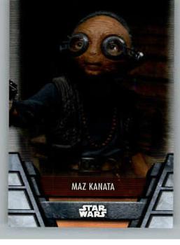 2020 Topps Star Wars Holocron Series #Res-9 Maz Kanata Front