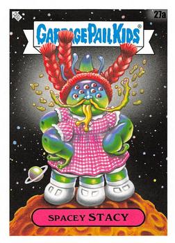 2020 Topps Garbage Pail Kids 35th Anniversary #27a Spacey Stacy Front