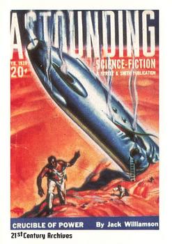 1994 21st Century Archives Classic Sci-Fi Art: Astounding Science Fiction #40 Crucible of Power Front