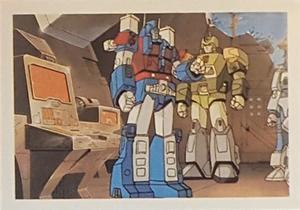 1986 Diamond Transformers: The Movie Stickers #107 Sticker 107 Front