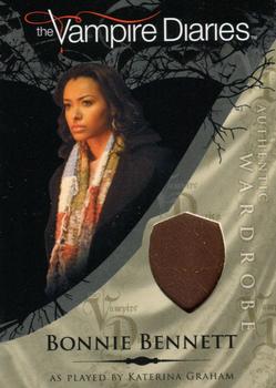 2011 Cryptozoic The Vampire Diaries Season 1 - Wardrobe #M6 Bonnie Bennet Front