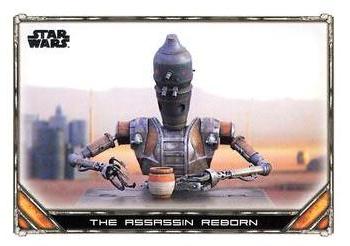 2020 Topps Star Wars: The Mandalorian Season 1 #81 The Assassin Reborn Front