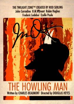 2020 Rittenhouse Twilight Zone Archives - Foil #J101 The Howling Man Front