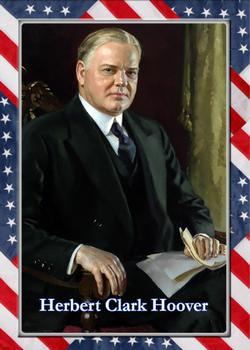 2020 J2 Cards U.S. Presidents #31 Herbert Hoover Front