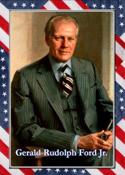 2020 J2 Cards U.S. Presidents #38 Gerald R. Ford Front