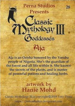 2018 Perna Studios Classic Mythology III: Goddesses #28 Aja Back