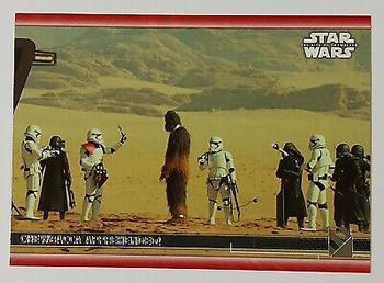 2020 Topps Star Wars: The Rise of Skywalker Series 2  - Red #27 Chewbacca Apprehended! Front