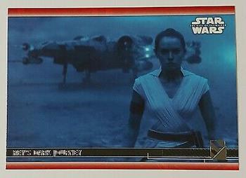 2020 Topps Star Wars: The Rise of Skywalker Series 2  - Red #67 Rey's Dark Journey Front