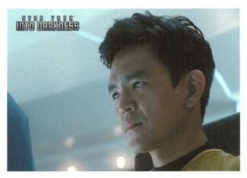 2014 Rittenhouse Star Trek Movies #36 On Kirk's order, Sulu transmits the following Front