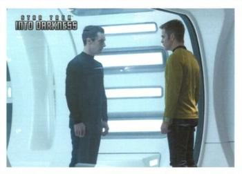 2014 Rittenhouse Star Trek Movies #46 John Harrison reveals to Kirk coordinates not far Front