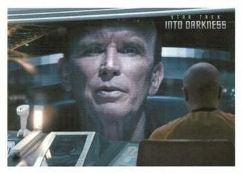 2014 Rittenhouse Star Trek Movies #60 Kirk tells Admiral Marcus that he wasn't expecting Front