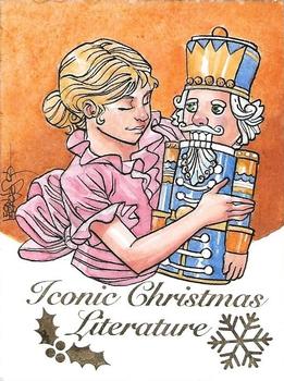 2019 Iconic Creations Iconic Christmas Literature - Artist Sketch #NNO Leon Braojos Front