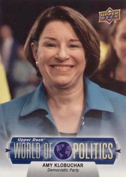 2020 Upper Deck Presidential Weekly Packs - World of Politics Primary Candidates #PC-AK Amy Klobuchar Front