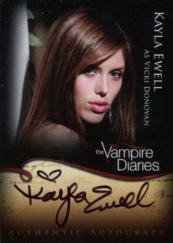 2011 Cryptozoic The Vampire Diaries Season 1 - Autographs #A16 Kayla Ewell Front