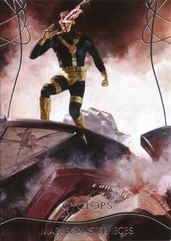 2020 SkyBox Marvel Masterpieces #72 Cyclops Front