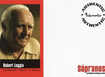 2005 Inkworks The Sopranos - Unsigned Autograph Aftermarket #A-RL Robert Loggia Front
