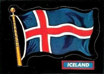 1970 O-Pee-Chee Flags of the World #33 Iceland Front