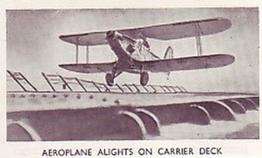 1938 Louis Gerard Modern Armaments #11 Aeroplane alights on carrier deck Front