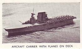 1938 Louis Gerard Modern Armaments #17 Aircraft carrier with planes on deck Front