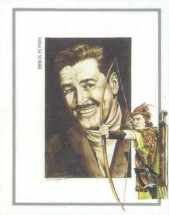 1991 Victoria Gallery Legends of Hollywood #13 Errol Flynn Front