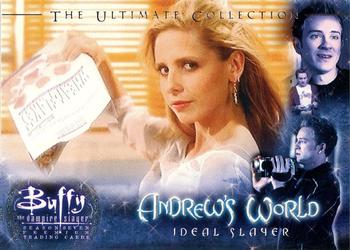 2004 Inkworks Buffy the Vampire Slayer The Ultimate Collection #U82 Ideal Slayer Front