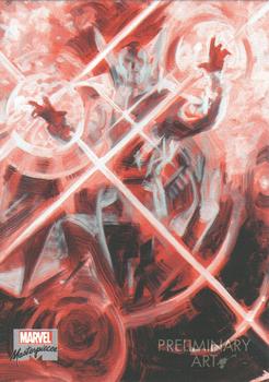 2020 SkyBox Marvel Masterpieces - Preliminary Art #53 Doctor Strange Front