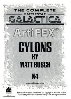 2004 Rittenhouse The Complete Battlestar Galactica - ArtiFEX #N4 Cylons Back