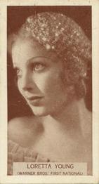 1933 Wills's Famous Film Stars (Small Images) #16 Loretta Young Front