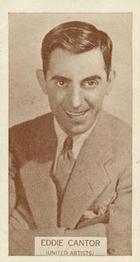 1933 Wills's Famous Film Stars (Small Images) #31 Eddie Cantor Front