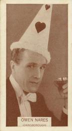 1933 Wills's Famous Film Stars (Small Images) #62 Owen Nares Front