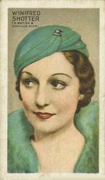 1934 Gallaher Park Drive Champions of Screen & Stage #32 Winifred Shotter Front