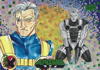 2020 Upper Deck Marvel Anime - Hyper Mosaic #65 Cable Front