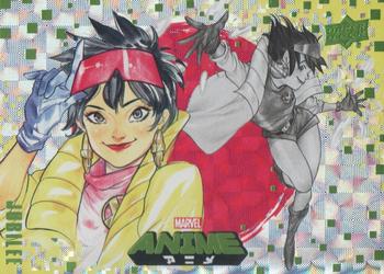 2020 Upper Deck Marvel Anime - Hyper Mosaic #80 Jubilee Front