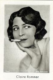 1930-39 Josetti Filmbilder Series 1 #171 Claire Rommer Front