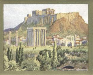 1926 Major Drapkin & Co. Around the Mediterranean (Large) #18 Athens - The Acropolis Front